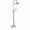 Colonna Doccia Olimpia Con Soffione Tondo Cromo -Negozio online Bagno 21951 colonna doccia telescopica completa gruppo cromo