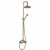 Colonna Doccia Olimpia Con Soffione Tondo Bronzo -Negozio online Bagno 21965 olimpia colonna doccia telescopica gruppo doccia bronzo
