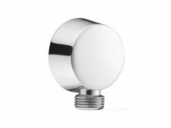 Presa Acqua Tonda Piatta 1/2 Ottone Cromato