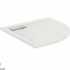Piatto Doccia Ideal Standard® Ultra Flat New Semicircolare 80x80 Cm Bianco Seta Opaco -Negozio online Bagno 70602 scontornata