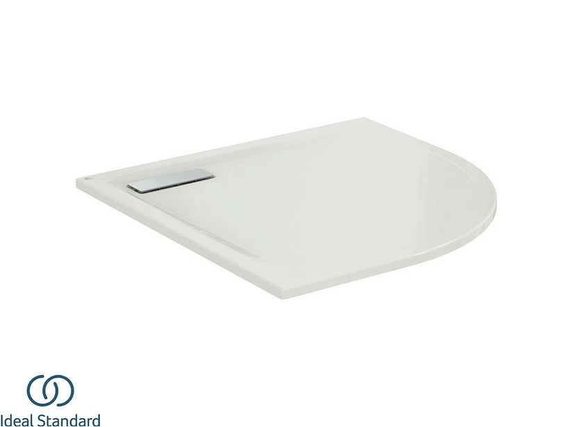 Piatto Doccia Ideal Standard® Ultra Flat New Semicircolare 90x90 Cm Con Ideal Grip Bianco Semilucido 3 Piatto Doccia Ideal Standard® Ultra Flat New Semicircolare 90x90 Cm Con Ideal Grip Bianco Semilucido