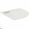 Piatto Doccia Ideal Standard® Ultra Flat New Semicircolare 90x90 Cm Bianco Seta Opaco -Negozio online Bagno 70605 scontornata