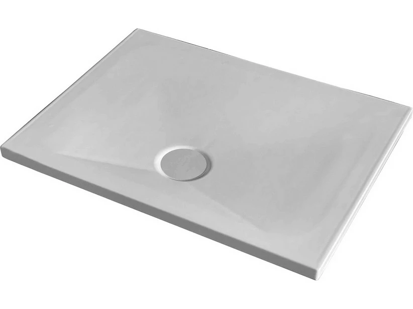 Piatto Doccia Puro Rettangolare 90x70 Cotone Bianco Opaco 3 Piatto Doccia Puro Rettangolare 90x70 Cotone Bianco Opaco