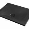 Piatto Doccia Puro Rettangolare 90x70 Carbone Opaco -Negozio online Bagno 71705
