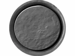 Piletta Doccia Appia Ø90 Mm Calotta In Ceramica Grafite Opaco