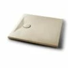 Piatto Doccia Appia Quadrato 80x80 In Ceramica Effetto Pietra Beige Opaco 1 Piatto Doccia Appia Quadrato 80x80 In Ceramica Effetto Pietra Beige Opaco -Negozio online Bagno 71754