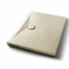 Piatto Doccia Appia Rettangolare 100x70 In Ceramica Effetto Pietra Beige Opaco -Negozio online Bagno 71757
