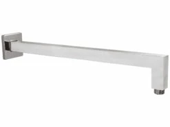 Braccio Doccia Low 30 Cm Quadrato Cromo