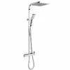 Colonna Doccia Elodie Con Soffione Quadrato Cromo -Negozio online Bagno colonna doccia elodie