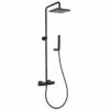 Colonna Doccia Feel Termostatica Nero Opaco A Risparmio Idrico -Negozio online Bagno colonna doccia feel nero risparmio idrico v3 nb