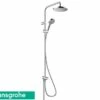 Colonna Doccia Hansgrohe® Vernis Blend Con Deviatore E Soffione Ø200 Tondo Cromo -Negozio online Bagno colonna doccia hansgrohe vernis blend con deviatore e soffione 200 tondo cromo 67838