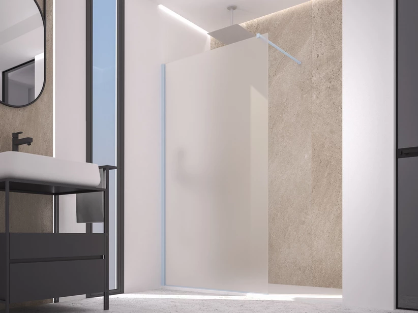 Doccia Walk In Zen 92 Cm H200 Cristallo 6 Mm Trasparente Blue Vintage 3 Doccia Walk In Zen 92 Cm H200 Cristallo 6 Mm Trasparente Blue Vintage