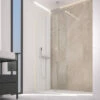 Doccia Walk In Zen 82 Cm H200 Cristallo 6 Mm Trasparente Champagne 2 Doccia Walk In Zen 82 Cm H200 Cristallo 6 Mm Trasparente Champagne -Negozio online Bagno doccia zen walk in trasparente champagne 1