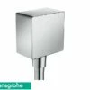 Hansgrohe Fixfit Square Presa Acqua Diametro Nominale 15 Cromo -Negozio online Bagno fixfit presa acqua square