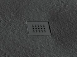 Griglia Copripiletta HTR Nera In Inox Con Fori Tondi