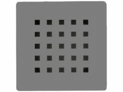 Griglia Copripiletta Estetica In Acciaio Inox Grigio Chiaro