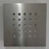 Griglia Copripiletta HTR In Inox Con Fori Tondi -Negozio online Bagno griglia copripiletta htr inox 67681