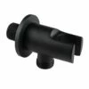 Presa Acqua Mel Duplex Tondo Nero Opaco -Negozio online Bagno mel presa acqua duplex tondo nero opaco