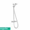 Colonna Doccia My Select S 150 Hansgrohe Con Miscelatore Termostatico E Soffione Tondo Cromo -Negozio online Bagno myselect 150 semicolonna raindance