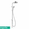 Colonna Doccia My Select 220 Hansgrohe Con Deviatore E Soffione Tondo Cromo -Negozio online Bagno myselect 220 reno colonna