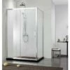 Box Doccia Angolare Neptum 100x80 H190 Porta Scorrevole E Lato Fisso Cristallo 6 Mm Trasparente Cromato -Negozio online Bagno neptum box doccia 1 scorrevole 1 fisso
