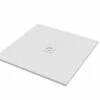 Piatto Doccia Quadrato Crypto 100x100 H2,5 Cm In Resina Bianco -Negozio online Bagno piatto doccia crypto bianco opaco quadrato 100x100 1