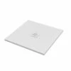Piatto Doccia Quadrato Crypto 80x80 H2,5 Cm In Resina Bianco -Negozio online Bagno piatto doccia crypto bianco opaco quadrato 80x80 1