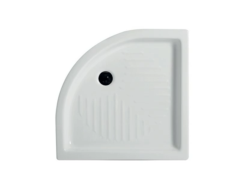 Piatto Doccia Dai 80X80 H10 Semicircolare Ceramica Bianco 3 Piatto Doccia Dai 80X80 H10 Semicircolare Ceramica Bianco