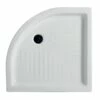 Piatto Doccia Dai 90X90 H10 Semicircolare Ceramica Bianco -Negozio online Bagno piatto doccia dai minimale 70977