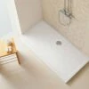 Piatto Doccia Luca 70X140 H4,5 Ceramica Bianco -Negozio online Bagno piatto doccia luca