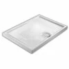 Piatto Doccia Shiba 100x70 H3 Cm Ceramica Bianco -Negozio online Bagno piatto doccia shiba minimale 70612
