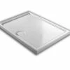 Piatto Doccia Shiba 100x80 H3 Cm Ceramica Bianco -Negozio online Bagno piatto doccia shiba minimale 70616