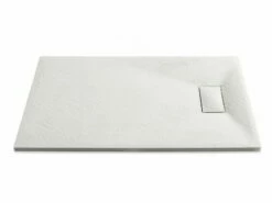 Piatto Doccia Stone 80X100 H2,6 Resina Bianco