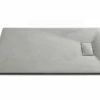 Piatto Doccia Stone 70X140 H2,6 In Resina Grigio Cemento -Negozio online Bagno piatto doccia stone rettangolare grigio cemento 5