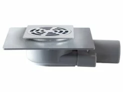 Pozzetto Corfu' 10X10 Ribassato Cromo