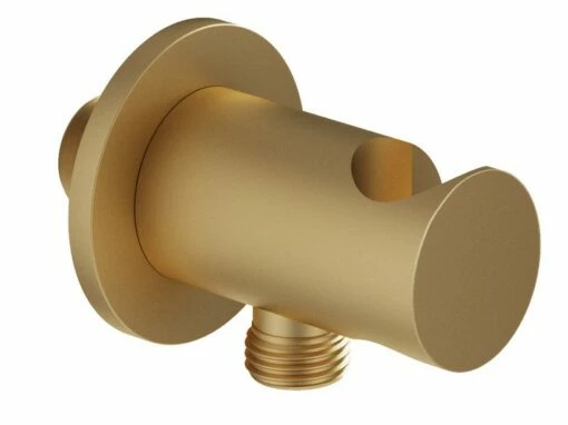 Presa Acqua Stelo Duplex Tonda Con Supporto Doccia Ottone Oro Satinato 6 Presa Acqua Stelo Duplex Tonda Con Supporto Doccia Ottone Oro Satinato -Negozio online Bagno presa acqua stelo duplex tonda con supporto doccia ottone oro satinato