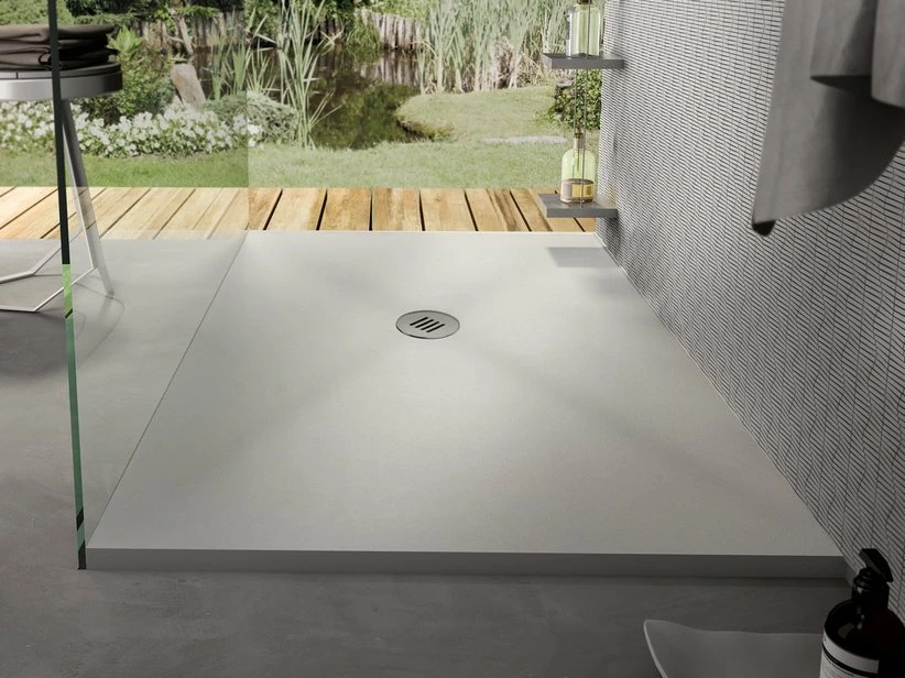 Piatto Doccia Sahara 70X90 H2,5 Resina Bianco 3 Piatto Doccia Sahara 70X90 H2,5 Resina Bianco