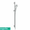 Saliscendi Doccia Crometta Vario Hansgrohe Ottone Cromo C -Negozio online Bagno saliscendi crometta 105