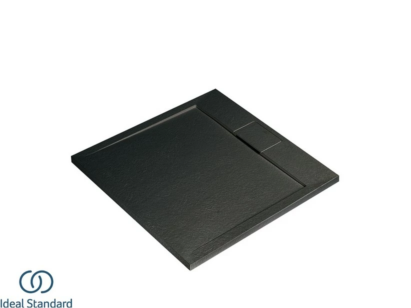 Piatto Doccia Ideal Standard® ULTRAFLAT-S I.LIFE Quadrato 80x80 Cm Resina Nero 3 Piatto Doccia Ideal Standard® ULTRAFLAT-S I.LIFE Quadrato 80x80 Cm Resina Nero