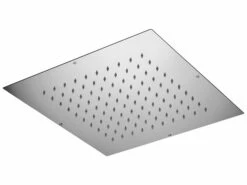 Soffione Doccia Spa 36x36 Cm Acciaio Inox Cromo