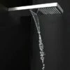Soffione Doccia 50X22 Acciaio Inox Rettangolare Pioggia + Cascata 2 Soffione Doccia 50X22 Acciaio Inox Rettangolare Pioggia + Cascata -Negozio online Bagno soffione inox square cascata