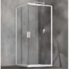 Box Doccia Angolare Start 70x75 H190 Porte Scorrevoli Cristallo 6mm Trasparente E Profilo Bianco Lucido -Negozio online Bagno start box doccia ante scorrevoli trasparente bianco 10