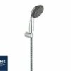 Kit Duplex Doccia Grohe® Vitalio Start Ottone Cromo 1 Getto 2 Kit Duplex Doccia Grohe® Vitalio Start Ottone Cromo 1 Getto -Negozio online Bagno vitalio start kit duplex doccetta monog logo risparmio idrico nb