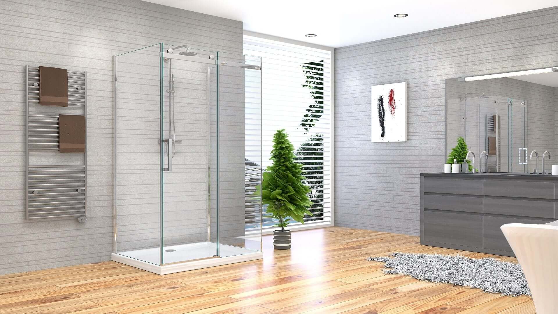 Negozio online Bagno -Negozio online Bagno Box Doccia Scorrevole 3 Lati Anticalcare sw